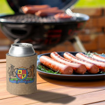 Armoiries de barbecue Rampant Bull et Boar