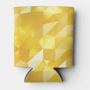 Rafraîchisseur Pour Canette Arrière - plan Abstrait Gold Polygon 3D
