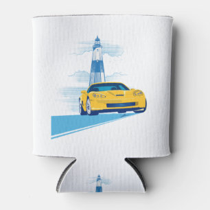 RAFRAÎCHISSEUR  POUR CANETTE ART AUTOMOBILE DE VETTE ÉLÉGANT