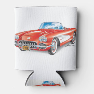 RAFRAÎCHISSEUR  POUR CANETTE ART AUTOMOBILE DE VETTE ÉLÉGANT