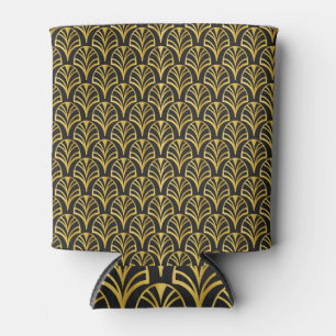 Rafraîchisseur Pour Canette Art Déco : Motif de luxe oriental.
