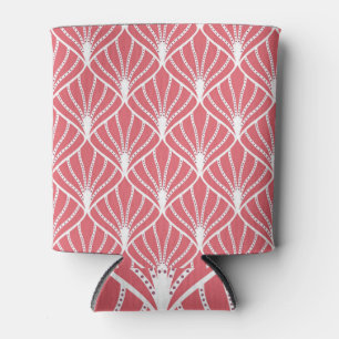 Rafraîchisseur Pour Canette Art Déco, motif sans couture géométrique.