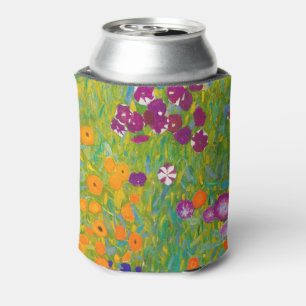 Rafraîchisseur Pour Canette Art floral de cottage vintage de Gustav Klimt