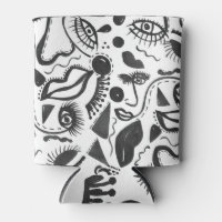 Artsy Abstraction : Visages, Lèvres, Magie Géométr