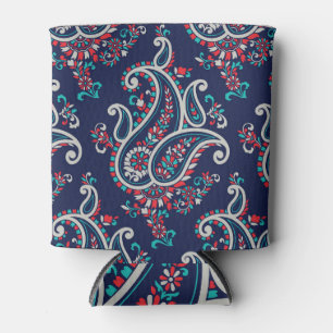 Rafraîchisseur Pour Canette Asian Paisley : Conception Traditionnelle Sans Cou