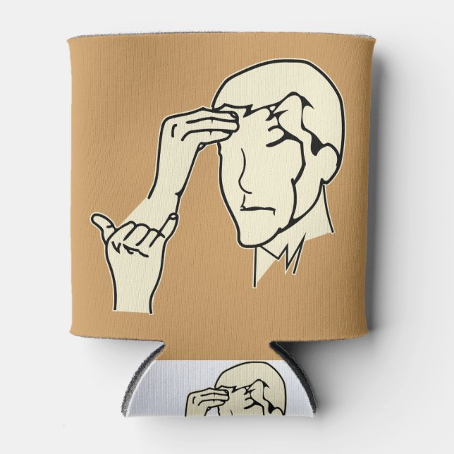 Rafraîchisseur Pour Canette ASL Why You So Stupide © (Devant)