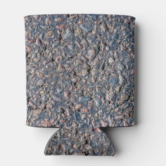 Rafraîchisseur Pour Canette Asphalte et texture de galets (Dos)