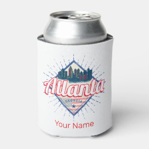 Rafraîchisseur Pour Canette Atlanta Georgia United States Retro Skyline