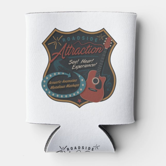 Rafraîchisseur Pour Canette Attraction Sur La Route Peut Rafraîchir (Ardoise) (Devant)