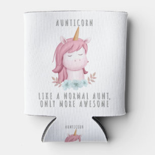 Rafraîchisseur Pour Canette aunticorn comme une tante normale seulement plus g