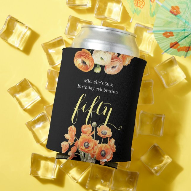 Rafraîchisseur Pour Canette Automne 50e anniversaire fête Orange Blossom (Été in situ)