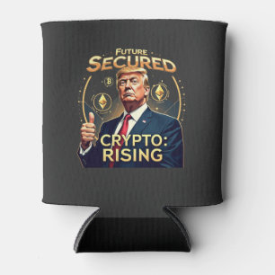 Rafraîchisseur Pour Canette Avenir Sécurisé Crypto en Hausse Trump Jour d'Inve