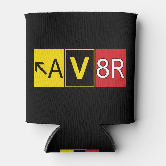 Rafraîchisseur Pour Canette Aviateur - AV8R - (Devant)