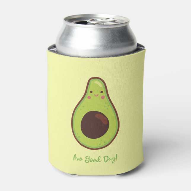 Rafraîchisseur Pour Canette Avo Good Day Happy Avocado (Can devant)