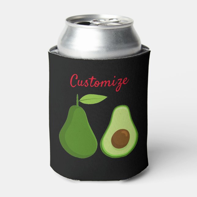 Rafraîchisseur Pour Canette Avocado Lover Design Thunder_Cove (Can devant)