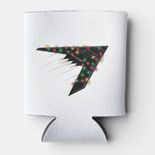 Rafraîchisseur Pour Canette B2 Stealth Spirit Christmas Avion de Noël Jet Digi