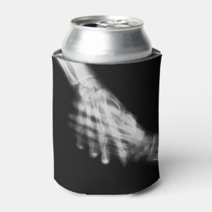 Rafraîchisseur Pour Canette B&W X-Ray Skeleton Shake main