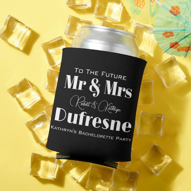 Rafraîchisseur Pour Canette Bachelor/Bachelorette Party Personnalisé (Été in situ)