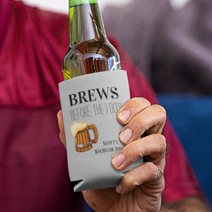 Rafraîchisseur Pour Canette Bachelor Party Brews Before the I Do's