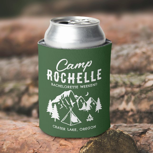 Rafraîchisseur Pour Canette Bachelorette Camping Moderne (Créateur téléchargé)