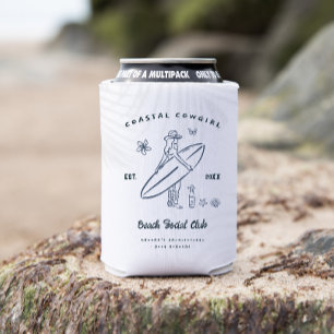 Rafraîchisseur Pour Canette Bachelorette Coastal Cowgirl