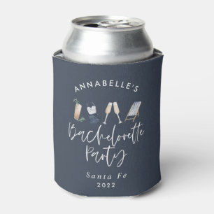 Rafraîchisseur Pour Canette Bachelorette de script de cocktail moderne girly b