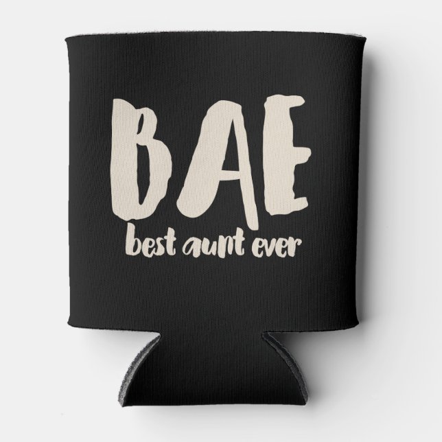 Rafraîchisseur Pour Canette BAE Meilleure tante jamais (Devant)