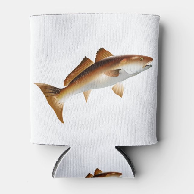 Rafraîchisseur Pour Canette Baignade à tambour rouge (Devant)