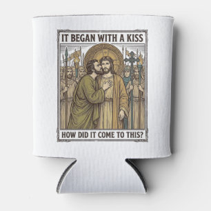 Rafraîchisseur Pour Canette Baiser de trahison biblique vintage