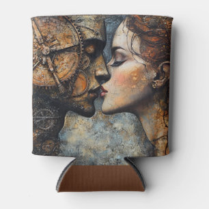 Rafraîchisseur Pour Canette Baiser romantique Steampunk