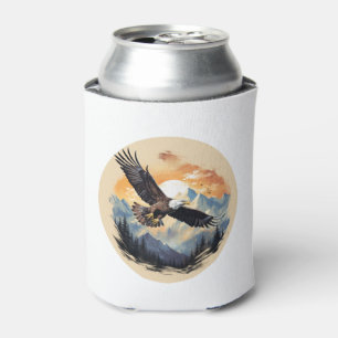 Rafraîchisseur Pour Canette Bald Eagle, symbole de l'Amérique