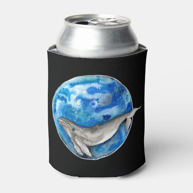 Rafraîchisseur Pour Canette Baleine bleue (Can devant)