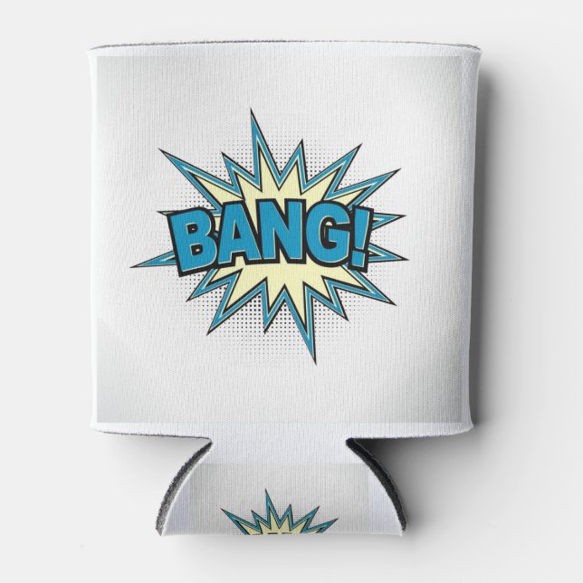 Rafraîchisseur Pour Canette Bande dessinée BANG ! (Devant)