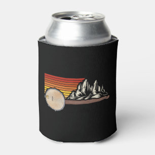 Rafraîchisseur Pour Canette Banjo Montagnes Vintages Bluegrass Folk Musique Ba