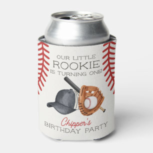Rafraîchisseur Pour Canette Baseball Little Rookie Home Run Anniversaire Favor