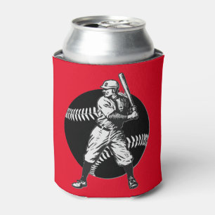 Rafraîchisseur Pour Canette Baseball : Vintage Can Cooler