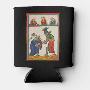 Rafraîchisseur Pour Canette Battre Les Chevaliers À Un Tournoi, 14e Siècle