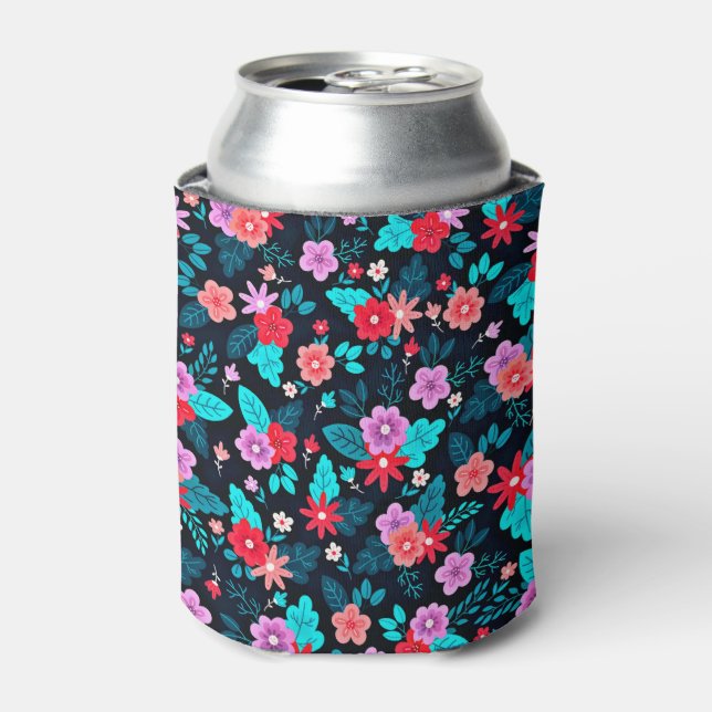 Rafraîchisseur Pour Canette Beau arrangement Ditsy Floral Pattern-56576 (Can devant)