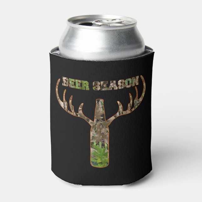 Rafraîchisseur Pour Canette Beer Season Hunting Season Venin For Hunter (Can devant)