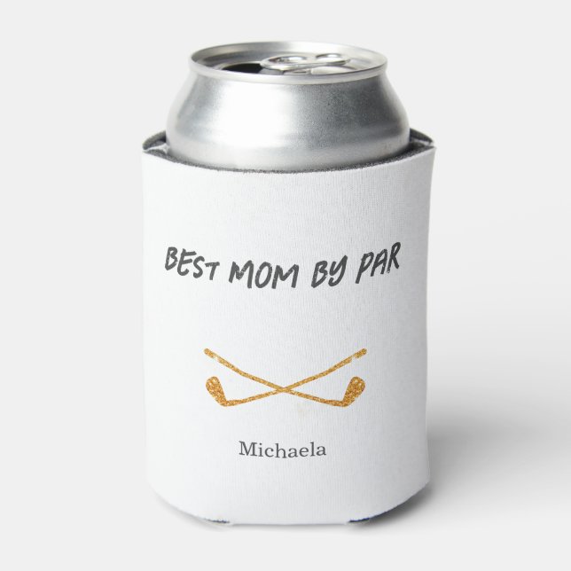 Rafraîchisseur Pour Canette Best Mom Parties scintillant Golf (Can devant)