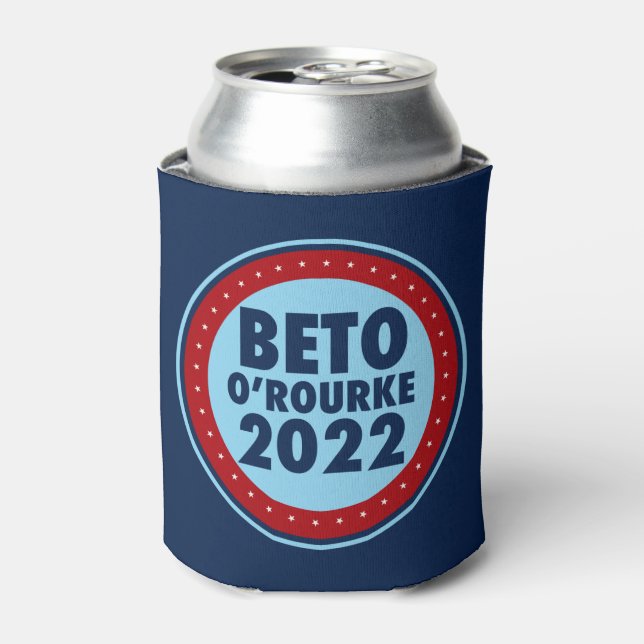 Rafraîchisseur Pour Canette Beto O'Rourke 2022 Élection Patriotique Politique (Can devant)