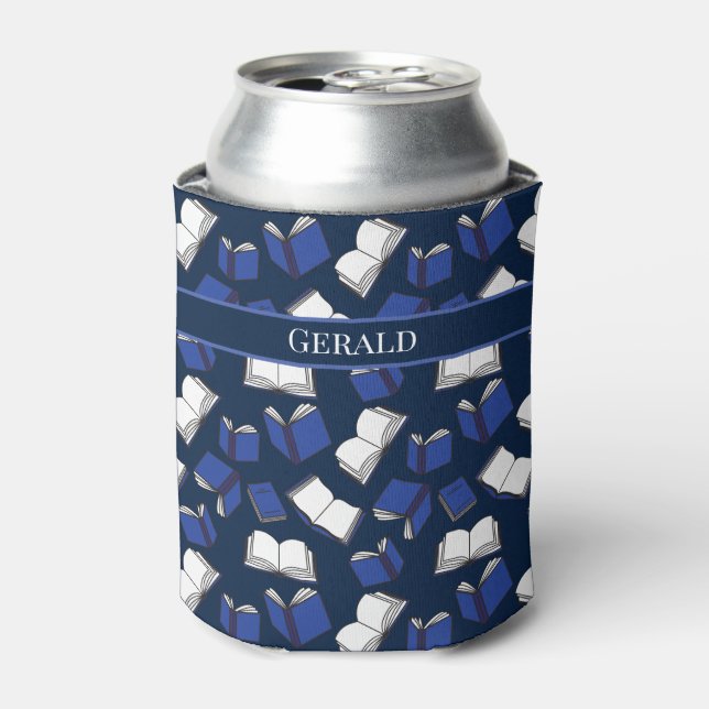 Rafraîchisseur Pour Canette Bibliothécaire Enseignant de l'école et des livres (Can devant)