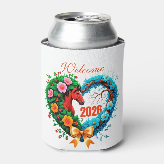 Rafraîchisseur Pour Canette Bienvenue 2026 (Can devant)