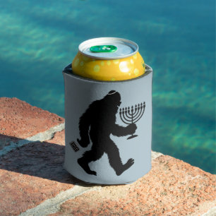 Rafraîchisseur Pour Canette Bigfoot juif Hanukkah Chanukah Humour Hilarant