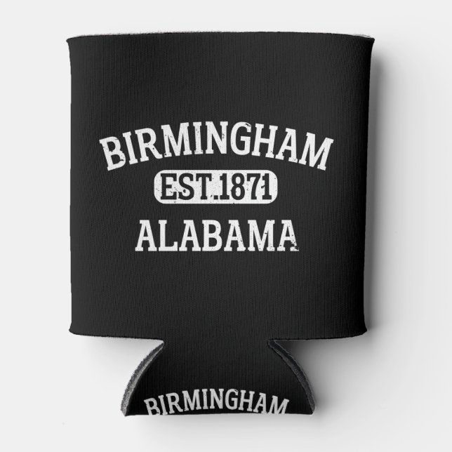 Rafraîchisseur Pour Canette Birmingham Alabama Vintage (Devant)