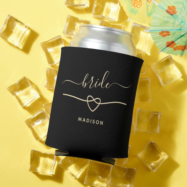 Rafraîchisseur Pour Canette Black Bride Can Cooler (Été in situ)