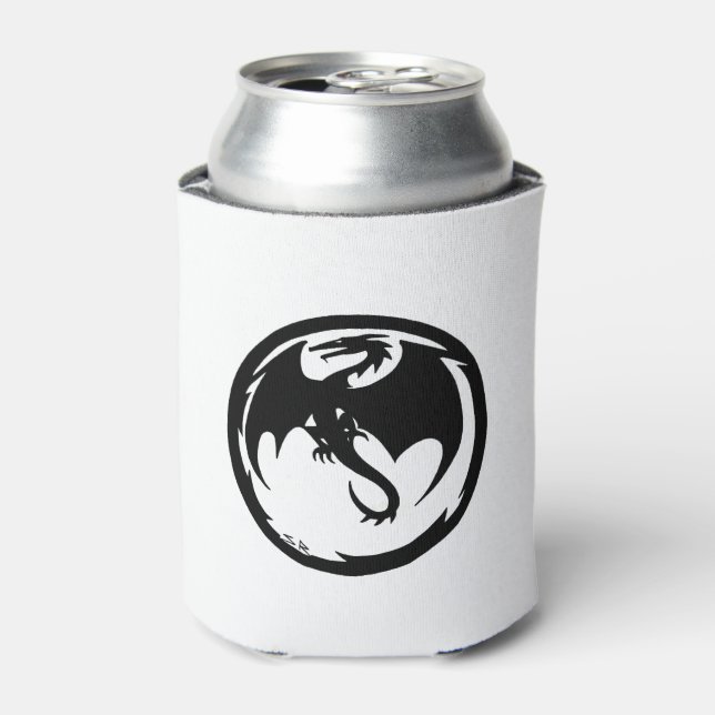 Rafraîchisseur Pour Canette Black Dragon blanc peut refroidir (Can devant)