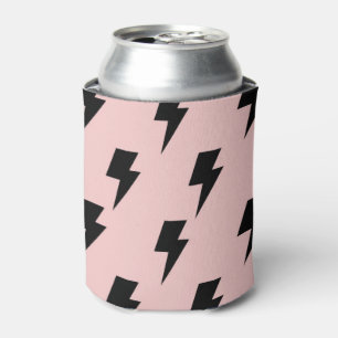 Rafraîchisseur Pour Canette Black Pink Lightning Y2K Indie Bold Style