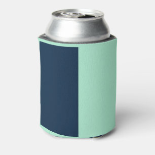 Rafraîchisseur Pour Canette Bleu de marin et menthe