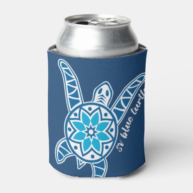 Rafraîchisseur Pour Canette Blue Turtle Cruiser Can Cooler (Can devant)